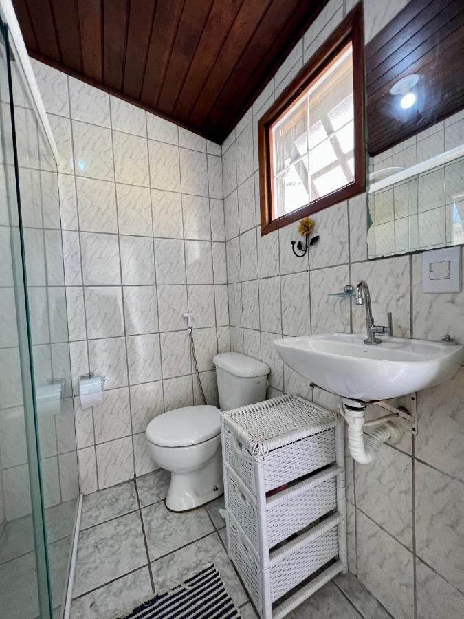 Casa Verde No Centro De Araquari Exterior foto